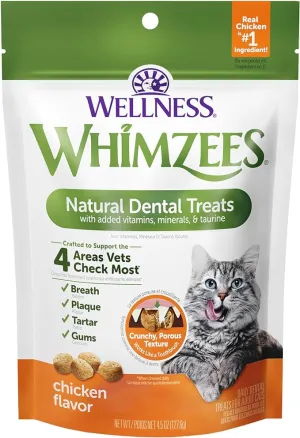 WHIMZEES Chicken Cat Dental Treats dental cat treats, cat teeth cleaning