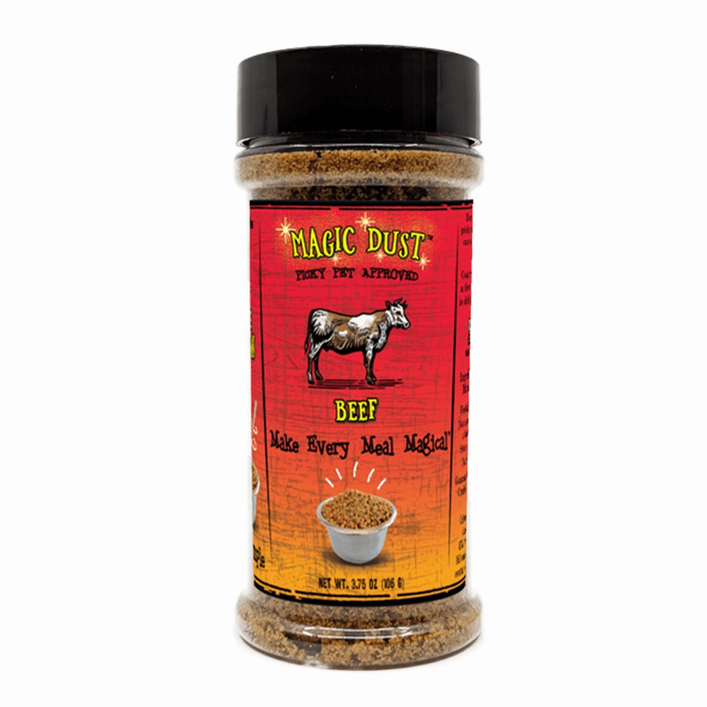 Wild Meadow Farms Magic Dust Beef Topper for Dogs and Cats cat essentials, basic cat supplies
