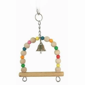 Wild Sanko Natural Wood Swing Small 1pc (WD872) bird cage parrot food bird toys bird perch bird treats