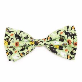 Witches Brew Dog Bow Tie dog collar accessory,collar decor