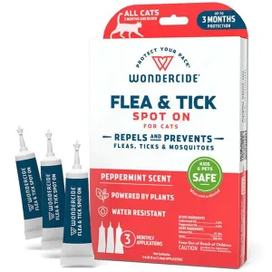 Wondercide Spot On Cedar Cat Flea and Tick cat toys, cat supplies