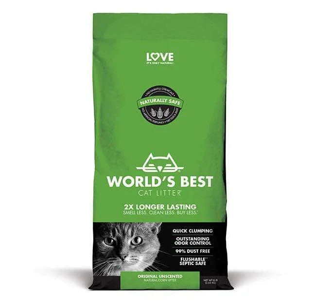 Worlds Best Cat Litter Clumping Formula Cat Litter
