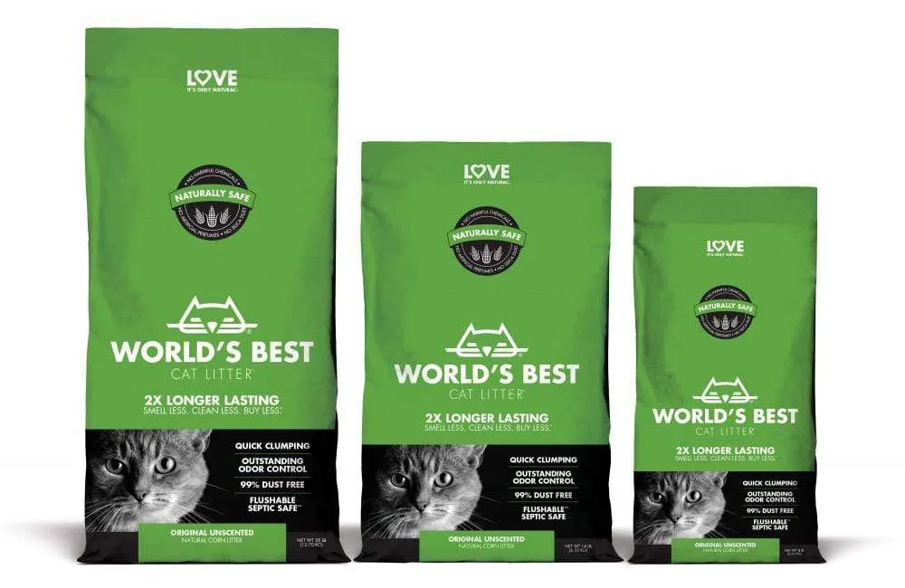 Worlds Best Cat Litter Clumping Formula Cat Litter