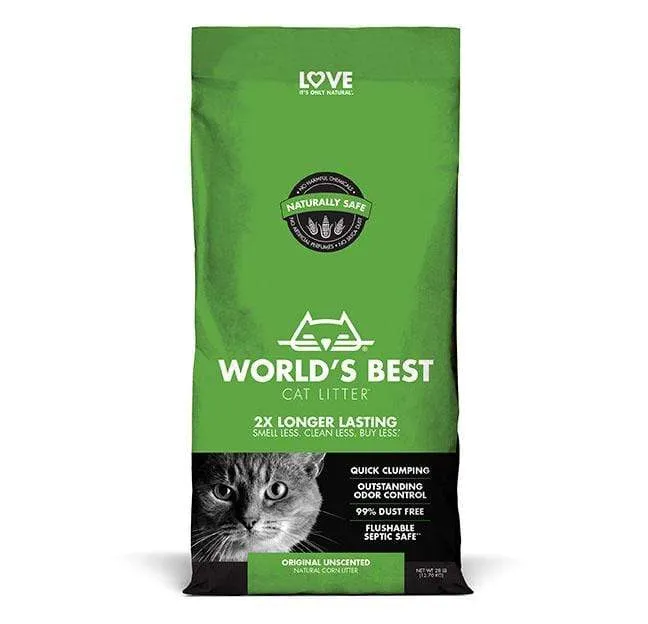 Worlds Best Cat Litter Clumping Formula Cat Litter clumping cat litter, odor control litter