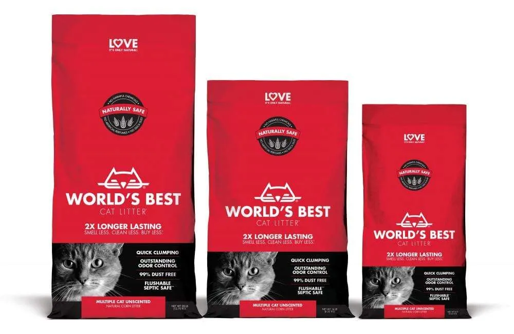 Worlds Best Cat Litter Multiple Cat Clumping Formula Cat Litter