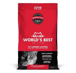 Worlds Best Cat Litter Multiple Cat Clumping Formula Cat Litter clumping cat litter, odor control litter