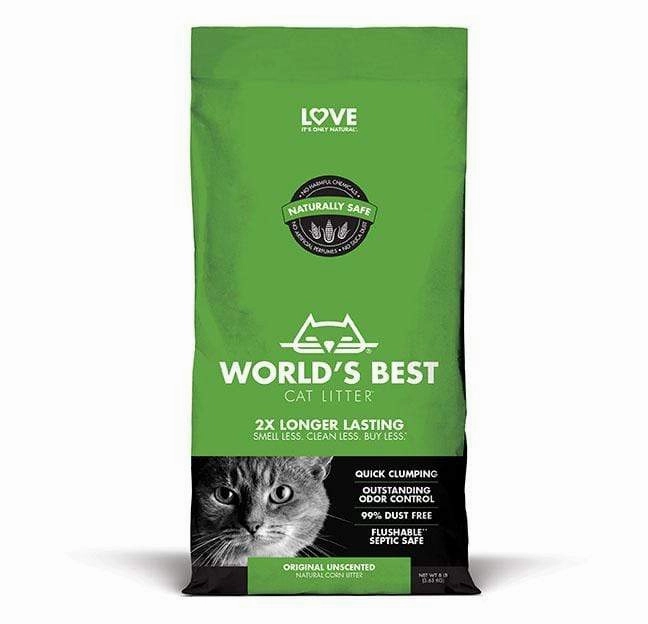 Worlds Best Cat Litter Clumping Formula Cat Litter