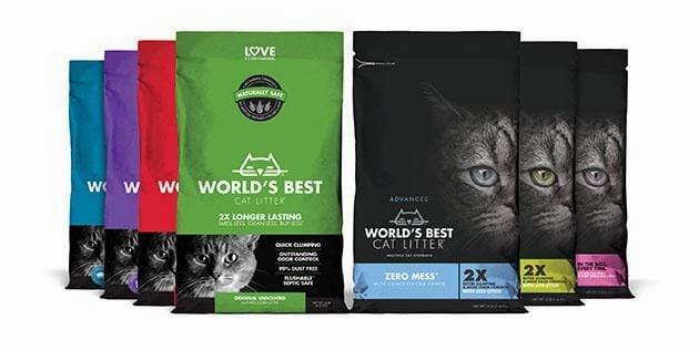 Worlds Best Cat Litter Clumping Formula Cat Litter