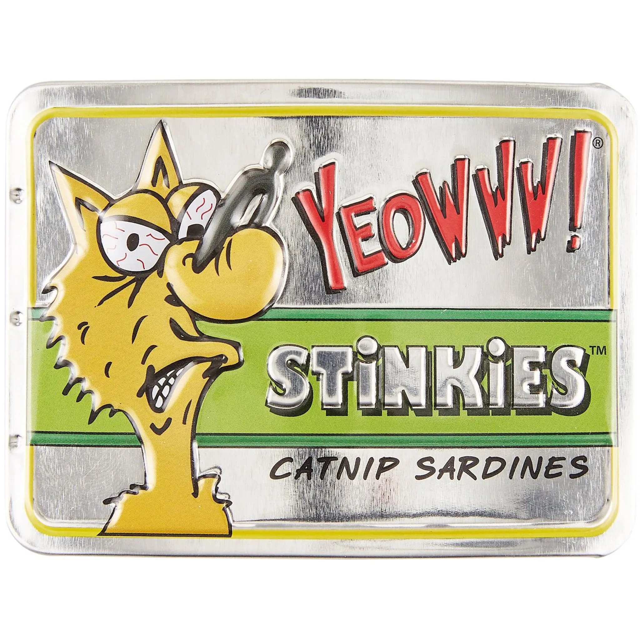 Yeowww Tin of Stinkies Cat Catnip - One Size cat toys, cat supplies