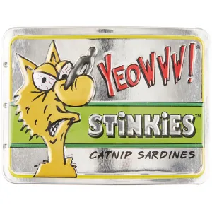 Yeowww Tin of Stinkies Cat Catnip - One Size cat toys, cat supplies
