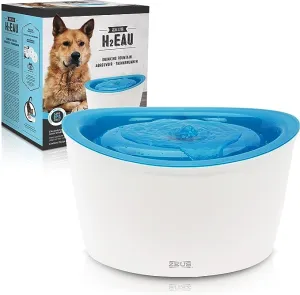Zeus H2EAU Drinking Fountain for Dogs and Cats cat bowl, elevated cat feeder
