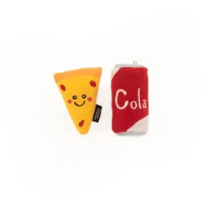 Zippy Paws Pizza and Cola Multi Cat Toys cat toys, cat supplies