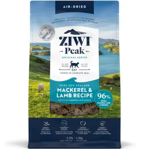 Ziwi Air-Dried Mackerel & Lamb Cat Food organic cat food, holistic cat food