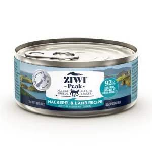 Ziwi Mackerel & Lamb Cat Can organic cat food, holistic cat food