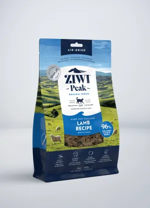 ZIWI Peak Air-Dried Lamb Recipe For Cats air dried cat food, grain free air dried cat food