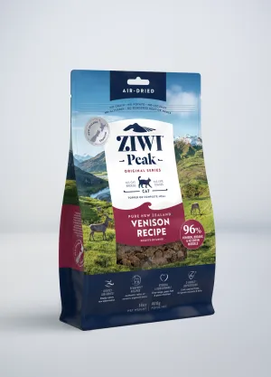 ZIWI Peak Air-Dried Venison Recipe For Cats air dried cat food, grain free air dried cat food
