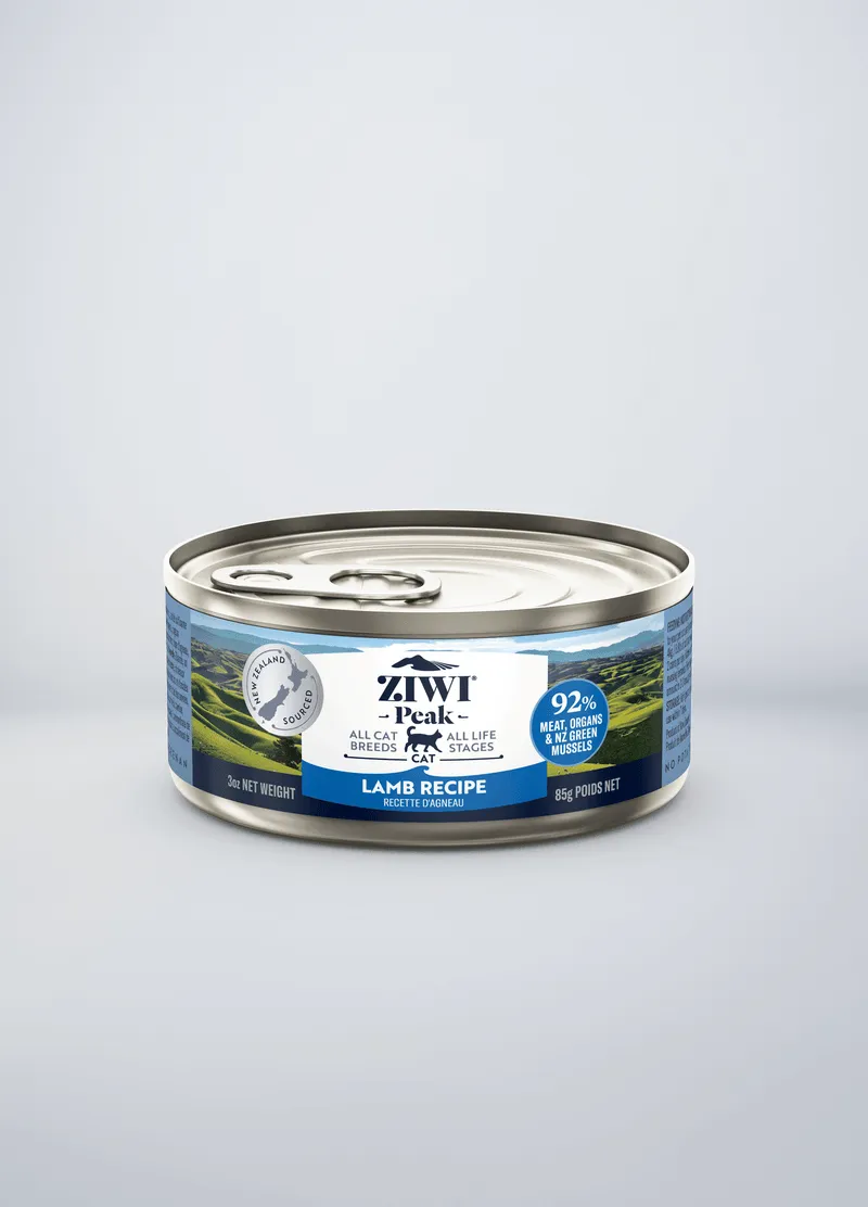 ZIWI Peak Grain Free Lamb Recipe Canned Cat Food healthy cat food, premium dry cat food