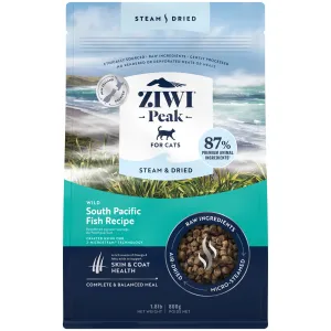 Ziwi Peak Steam & Dried Fish Cat Food organic cat food, holistic cat food