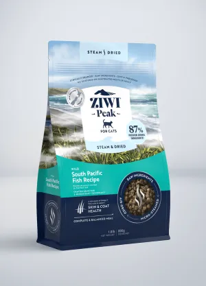 ZIWI Peak Steam & Dried Wild South Pacific Fish Recipe Air-Dried Cat Food air dried cat food, grain free air dried cat food