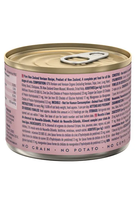 Ziwi Peak Venison Recipe Canned Cat Food
