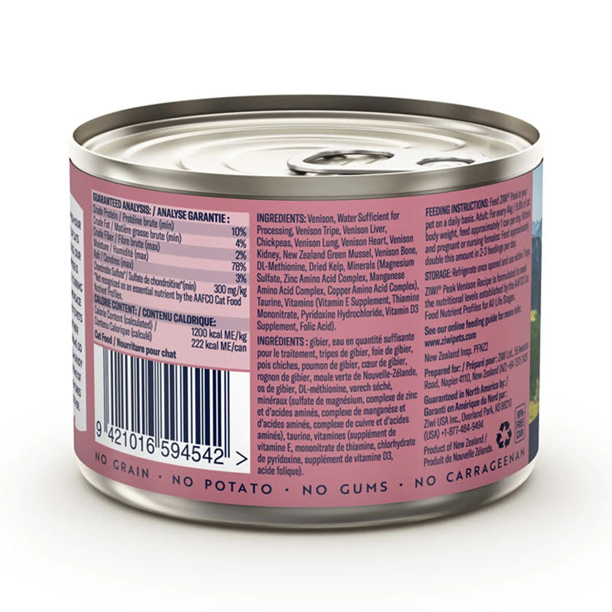 Ziwi Venison Cat Can
