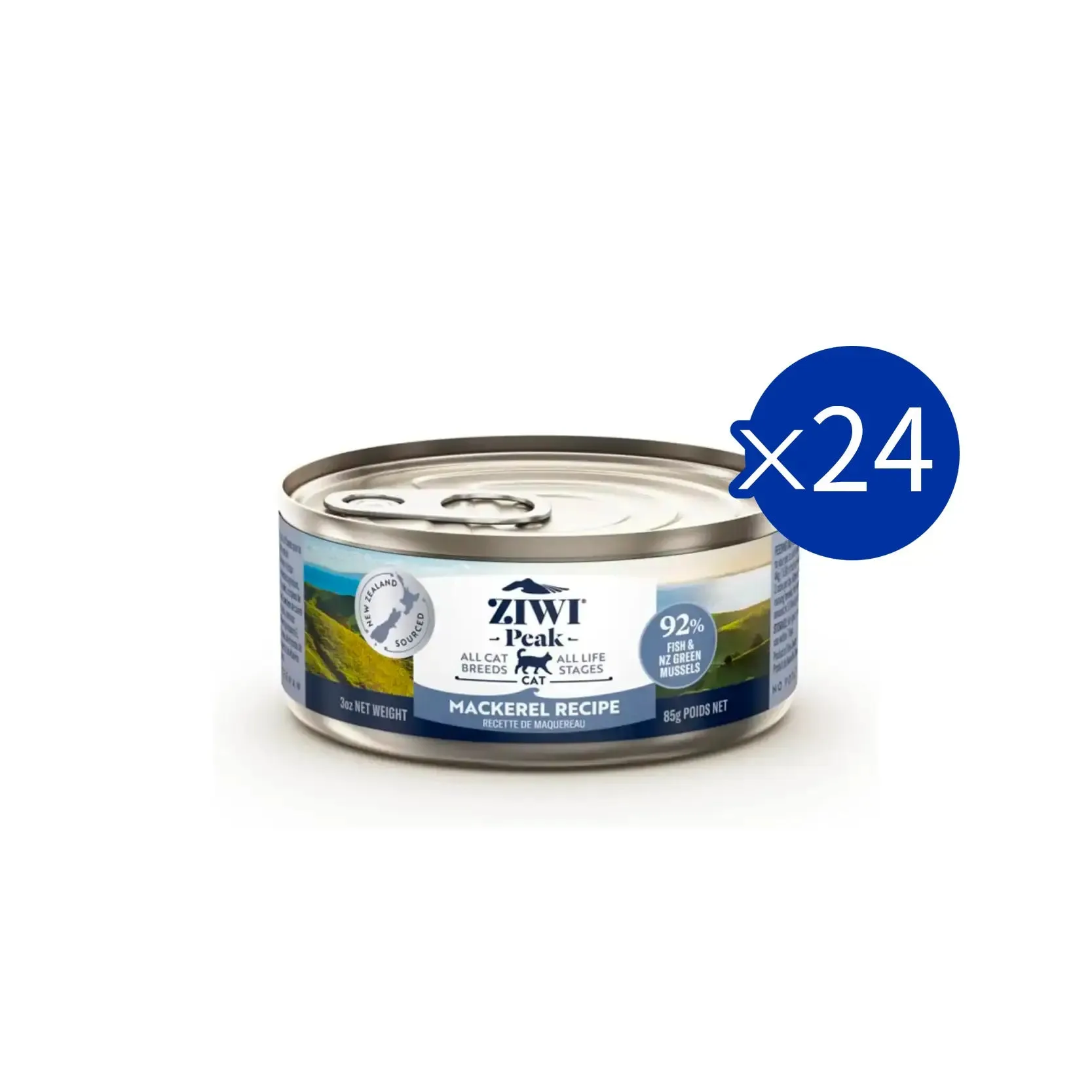 ZiwiPeak Moist Cat Food - Mackerel Recipe