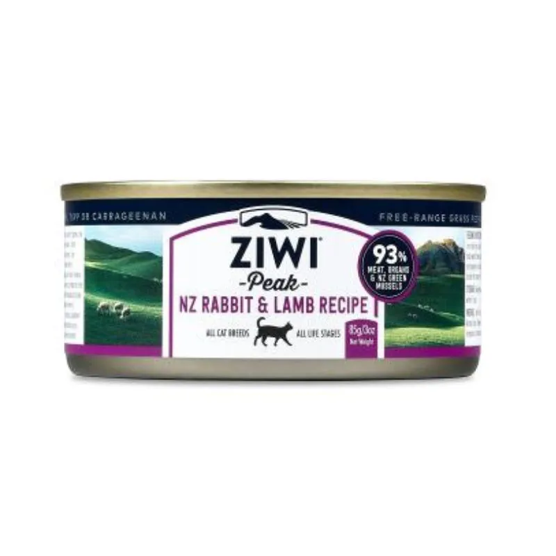 ZiwiPeak Moist Cat Food - Rabbit & Lamb Recipe