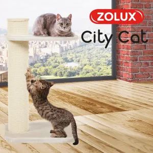 Zolux City Cat 2 Scratching Post with Platform - 59 x 45 x 97 cm adult cat food, best cat food for adults