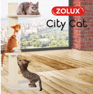 Zolux City Cat 3 Scratching Post with 2 Platforms adult cat food, best cat food for adults
