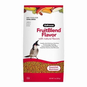 Zupreem FruitBlend Flavor for Song Birds 200g bird cage parrot food bird toys bird perch bird treats