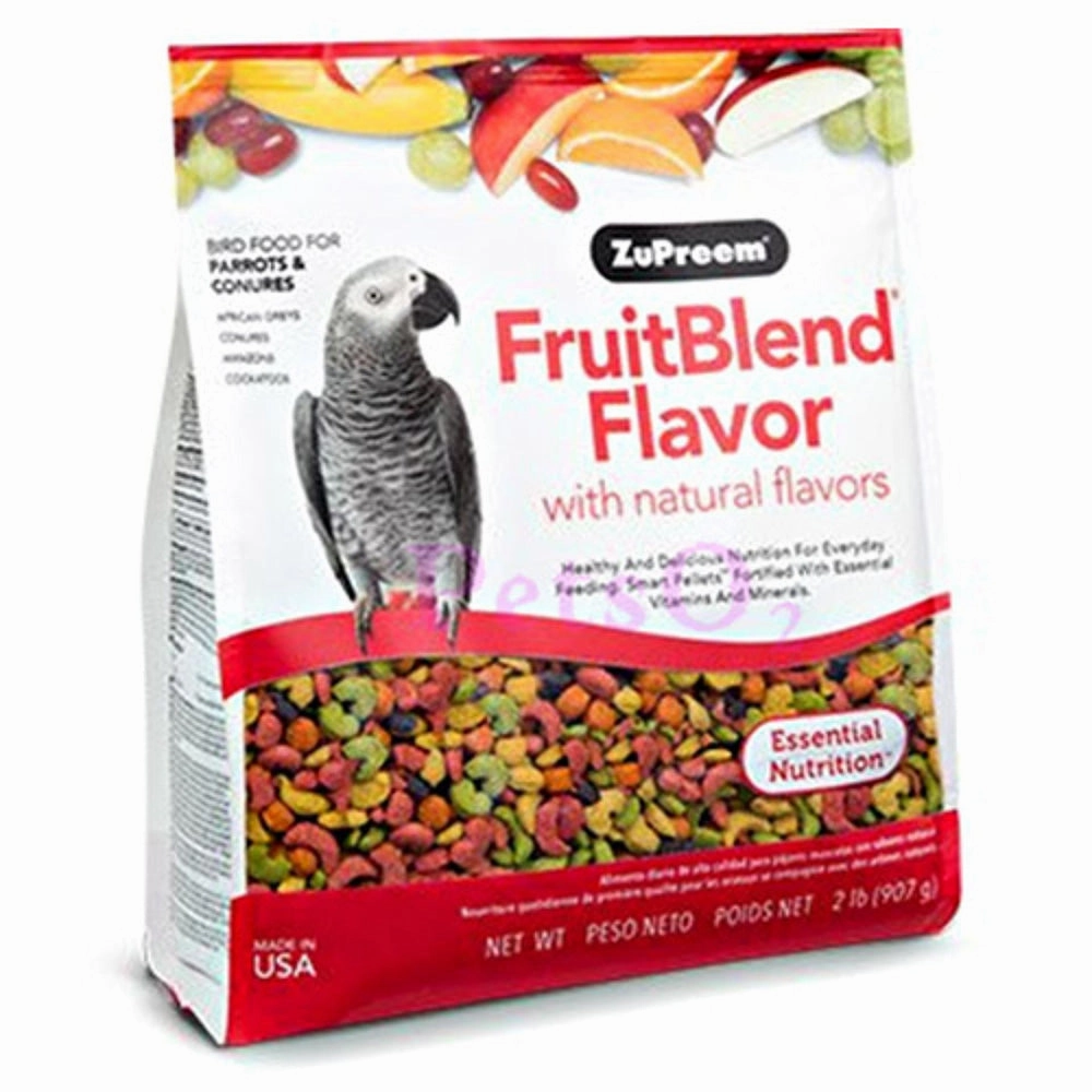 Zupreem Fruitblend for Medium - Large Birds 2lb bird cage parrot food bird toys bird perch bird treats