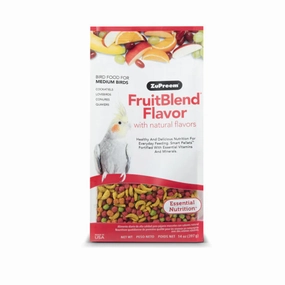 Zupreem Fruitblend for Medium Birds 397g bird cage parrot food bird toys bird perch bird treats