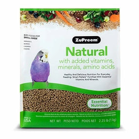 Zupreem Natural for Small Birds 2.25lb bird cage parrot food bird toys bird perch bird treats