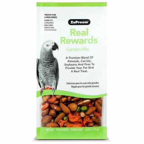 Zupreem Real Rewards Garden Mix for Large Birds 170g bird cage parrot food bird toys bird perch bird treats