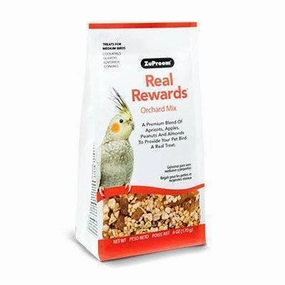 Zupreem Real Rewards Orchard Mix for Medium Birds 170g bird cage parrot food bird toys bird perch bird treats