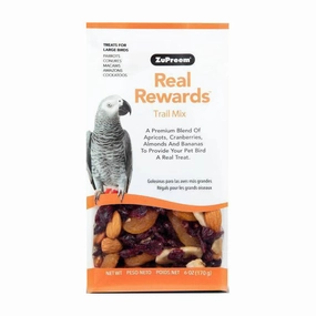 Zupreem Real Rewards Trail Mix for Large Birds 170g bird cage parrot food bird toys bird perch bird treats