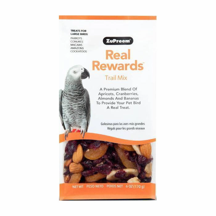 Zupreem Real Rewards Trail Mix for Large Birds 170g bird cage parrot food bird toys bird perch bird treats