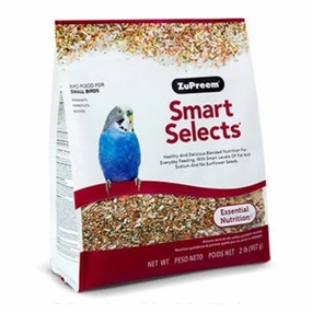Zupreem Smart Selects for Small Birds 2lb bird cage parrot food bird toys bird perch bird treats